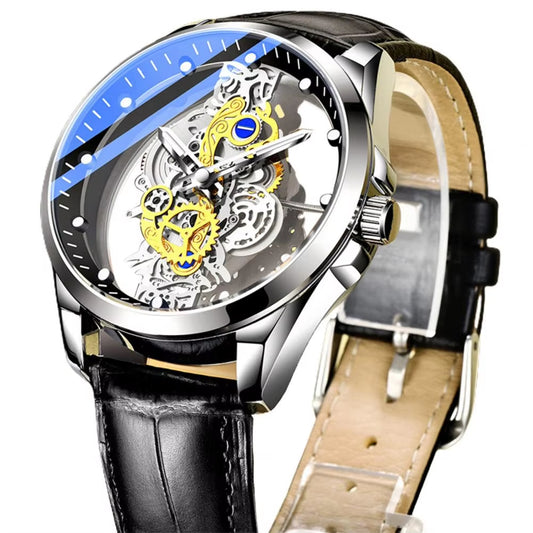 Watch Fashion Golden Skeleton Vintage Man Watch Jewelry Accessories Wrist Watch